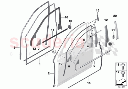 Part Diagram for Rolls Royce 51339450017