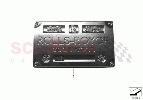 Part Diagram for Rolls Royce 51139451209