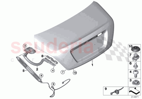 Part Diagram for Rolls Royce 51247226669