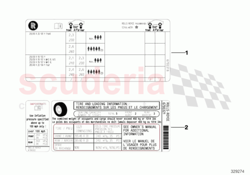 Part Diagram for Rolls Royce 71246889606