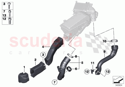 Part Diagram for Rolls Royce 13718619937