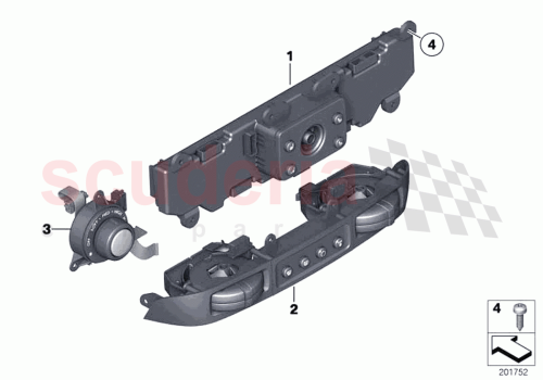 Part Diagram for Rolls Royce 61 31 9290860