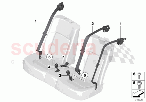Part Diagram for Rolls Royce 72117266087