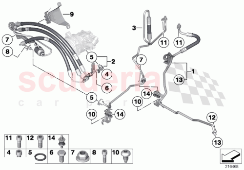 Part Diagram for Rolls Royce 07119905524
