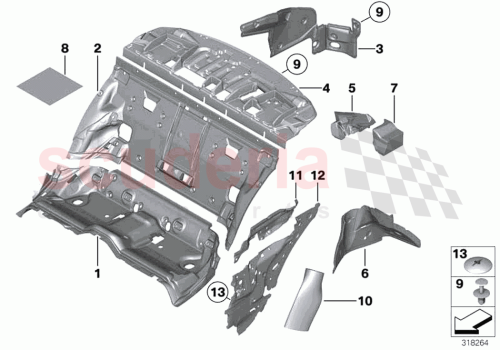 Part Diagram for Rolls Royce 51487343797