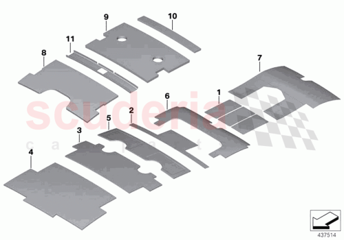 Part Diagram for Rolls Royce 51487351774